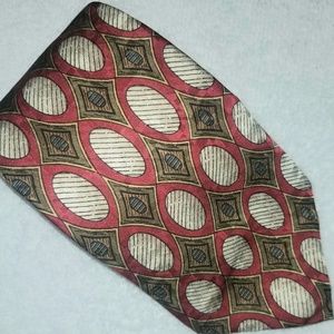 ROBERT TALBOTT Best Of Class Red/Gold Tie 58L 4W